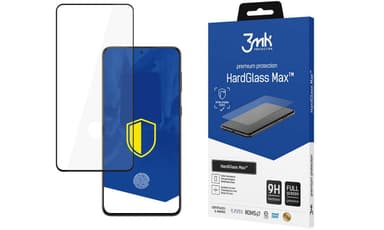 3MK HardGlass Max fingeravtryck Samsung, Galaxy S21, härdat glas, svar