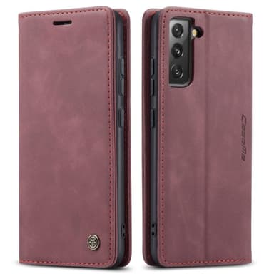 CASEME Plånboksfodral Samsung Galaxy S22 Plus - Röd