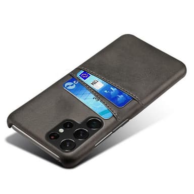 Samsung Galaxy S22 Ultra Skal med 2 kortplatser - Svart