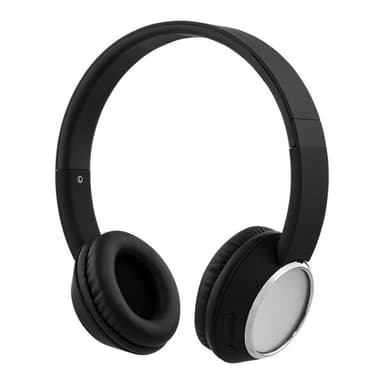 STREETZ Bluetooth-hörlurar med mikrofon - Svart/Krom
