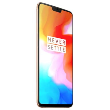 OnePlus 6 smartphone (silkesvit)