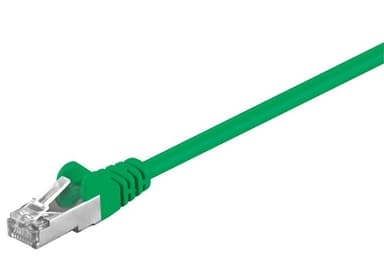 Goobay Patchkabel CAT 5e, F/UTP, grön, 2 m