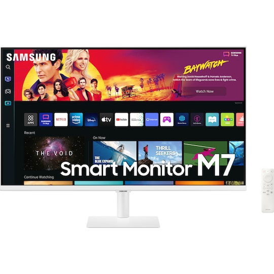Samsung Smart Monitor M7 32" bildskärm (vit)