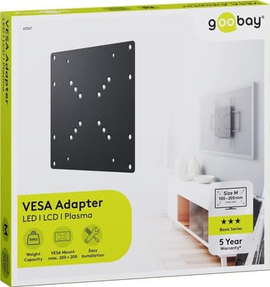 Goobay Adapter för TV-väggfäste med VESA-dimension