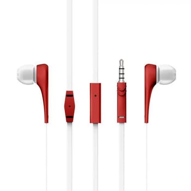 Energy Sistem-hörlurar Style 1+ 3,5 mm, In-ear/Ear-hook, Mikrofon, Röd
