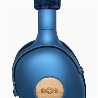 Marley Wireless Headphones Positive Vibration XL Inbyggd mikrofon, Blu