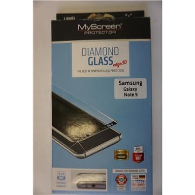 MyScreen Diamond -glas (helskärm) 3D -skärmskydd, Samsung, Galaxy Note