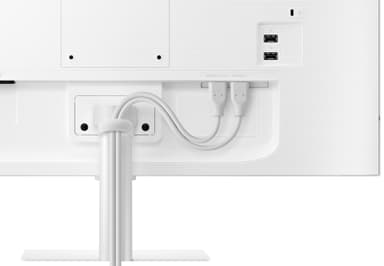 Samsung Smart Monitor M5 27" bildskärm (vit)