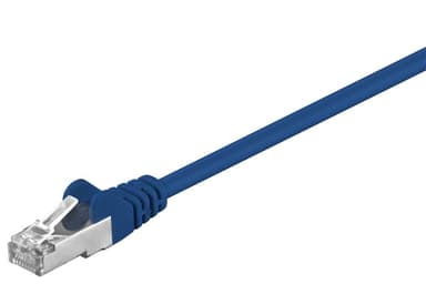 Goobay Patchkabel CAT 5e, F/UTP, blå, 2 m
