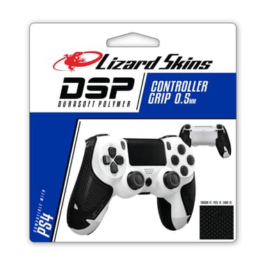 LIZARD SKINS DSP CONTROLLER GRIP FOR PS4-JET BLACK