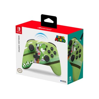 HORI WIRELESS HORIPAD (SUPER MARIO SERIES - YOSHI)
