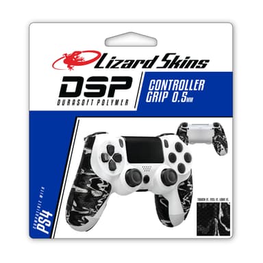 LIZARD SKINS DSP CONTROLLER GRIP FOR PS4-BLACK CAMO