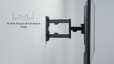 Multibrackets Universal TV Väggfäste 32""-55"" VESA Flexarm Full Motion Single