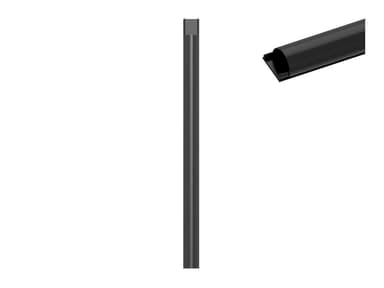 Multibrackets kabelkanal 33mm -1100mm L Svart