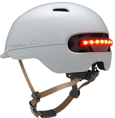 Livall hjälm L C20WHL (vit)