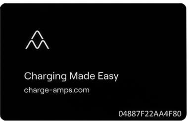 Charge Amps RFID kortkit CAMP101105