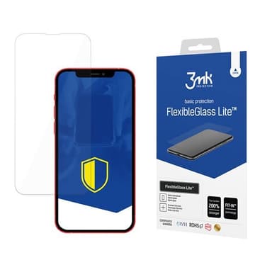 3mk Flexibelt 2.5D Hybridglas iPhone 13