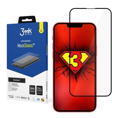 3mk NeoGlass Skärmskydd iPhone 13 Mini Svart
