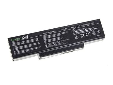 Green Cell laptop batteri till Asus A32-K72 K72 K73 N71 N73 / 11,1V 6600mAh