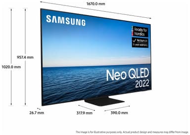 Samsung 75" QN90B 4K Neo QLED Smart TV (2022)