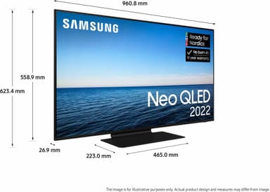 Samsung 43" QN90B 4K Neo QLED Smart TV (2022)