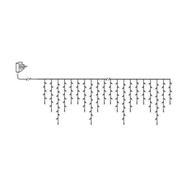 Ljusslinga/istappsslinga golden warm white - led - 1190x55cm - star trading