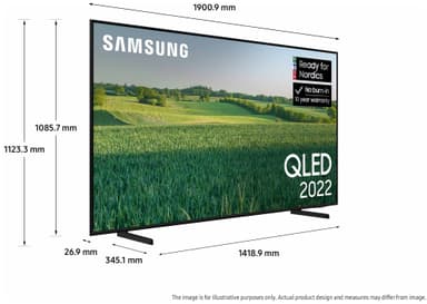 Samsung 85" Q60B 4K QLED Smart TV (2022)