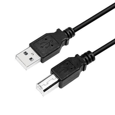 Logilink USB-kabel USB 2.0 A till B 2x hane CU0009B 5 m, USB-A hane, U