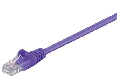 Patchkabel CAT 5e, U/UTP, Violett, 3 m