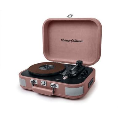 MT-201 BTP Turntable Stereo system BT USB vintage Pink