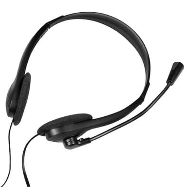 PC-headset Stereo m mikrofon 2x3,5mm-kontakt
