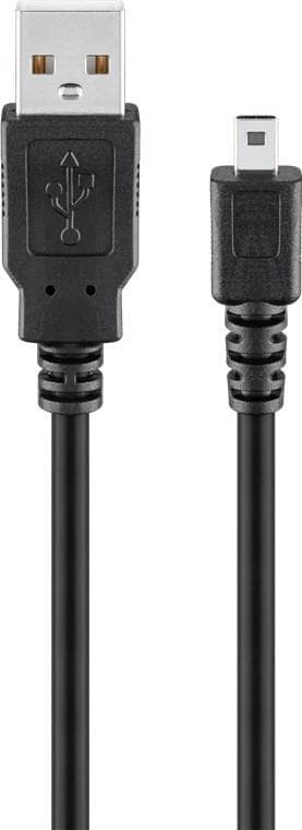 Goobay USB 2.0 höghastighetskabel, svart