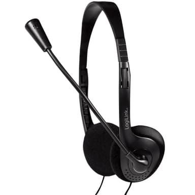 PC-headset Stereo m mikrofon 2x3,5mm-kontakt