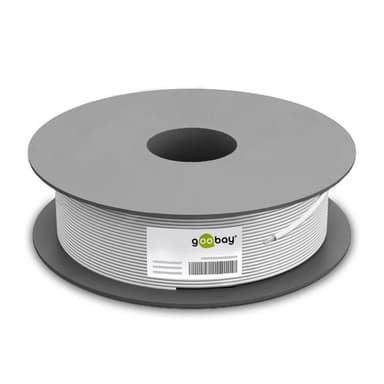 CAT 5e nätverkskabel, U/UTP, grå