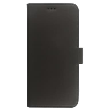 La Vie iPhone XR plånboksfodral i läder (svart)