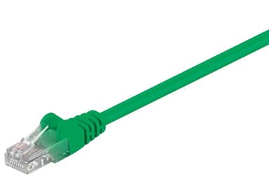 Goobay Patchkabel CAT 5e, U/UTP, grön, 2 m