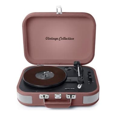 MT-201 BTP Turntable Stereo system BT USB vintage Pink