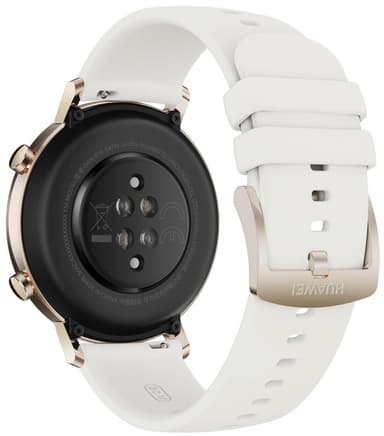 Huawei GT 2 (42 mm) Smart klocka, GPS (satellit), AMOLED, Pekskärm, Pu