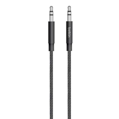 Belkin Metallic AUX -kabel MIXIT UP Svart