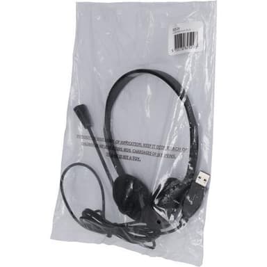 Sandberg USB Headset, Black (BULK)
