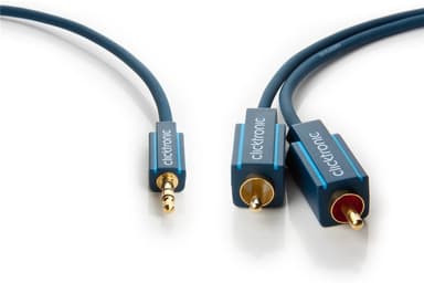 3,5 mm AUX till RCA-adapterkabel, stereo