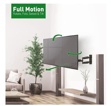 Barkan Väggfäste, Full Motion, 13-65", Maxvikt (kapacitet) 36 kg, Svar