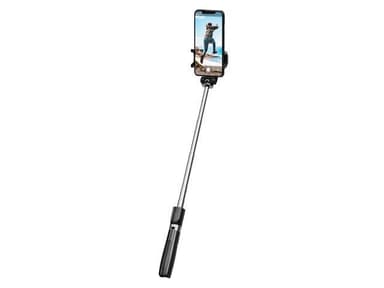 Natec Selfie Stick-stativ, Alvito, trådlös, svart