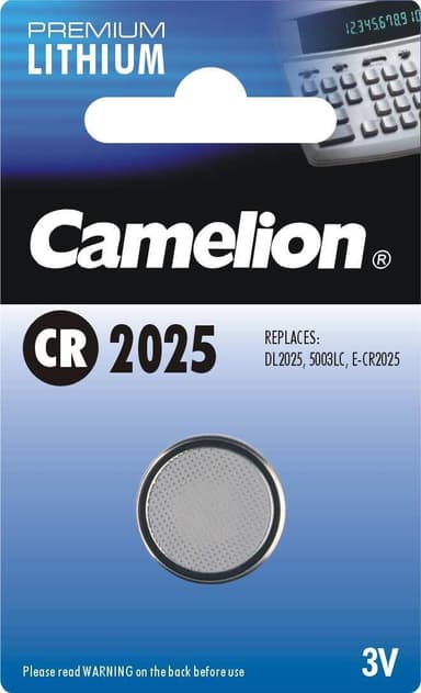 Camelion CR2025, litium, 1 st