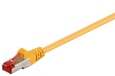 Patchkabel CAT 6, S/FTP (PiMF), Gul, 7,5 m