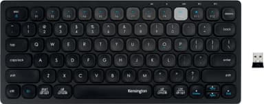 Kensington Multi-Device Dual trådlöst tangentbord (Pan Nordic layout)