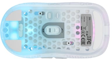 Xtrfy MZ1 RGB trådlös gaming-mus (vit)