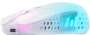 Xtrfy MZ1 RGB trådlös gaming-mus (vit)