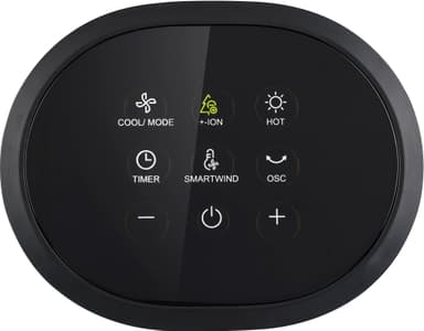 Sandstrøm Bladeless Hot + Cool pelarfläkt SBHCF22E