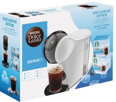 Nescafe Dolce Gusto Genio S kapselmaskin med kapslar R132180845